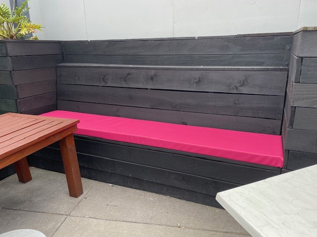 Pink Bench Seat