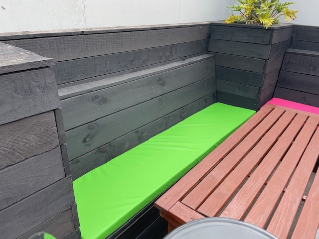 Lime Bench Seat